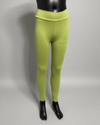 Solid colour, soft, stretch leggings in black, green, navy, grey, orange, pink, fuchsia, purple and more!