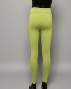 Solid colour, soft, stretch leggings in black, green, navy, grey, orange, pink, fuchsia, purple and more!