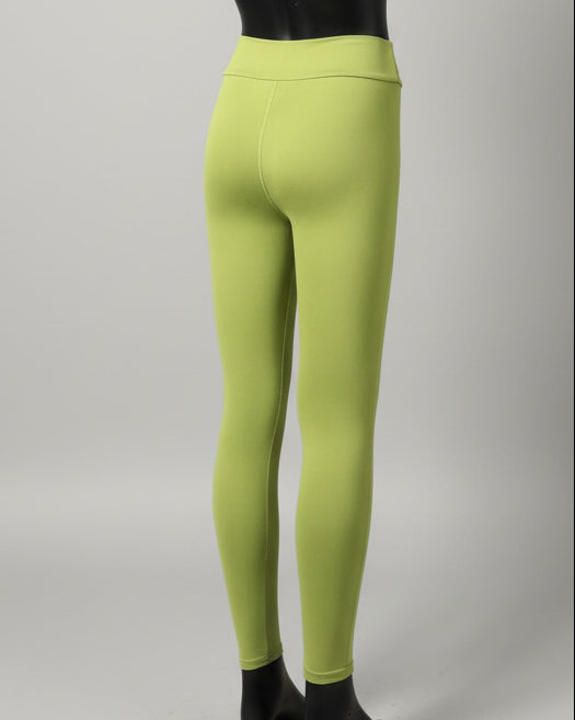 Solid colour, soft, stretch leggings in black, green, navy, grey, orange, pink, fuchsia, purple and more!