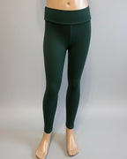 Solid colour, soft, stretch leggings in black, green, navy, grey, orange, pink, fuchsia, purple and more!