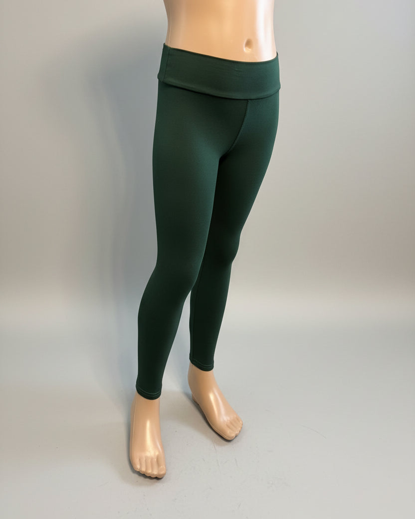 Solid colour, soft, stretch leggings in black, green, navy, grey, orange, pink, fuchsia, purple and more!