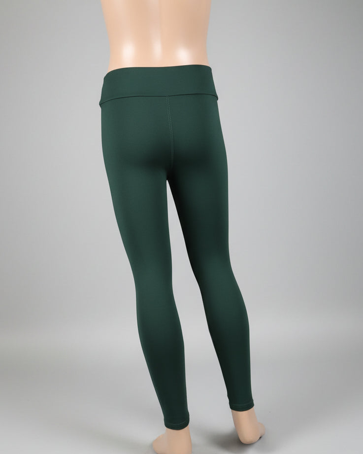 Solid colour, soft, stretch leggings in black, green, navy, grey, orange, pink, fuchsia, purple and more!