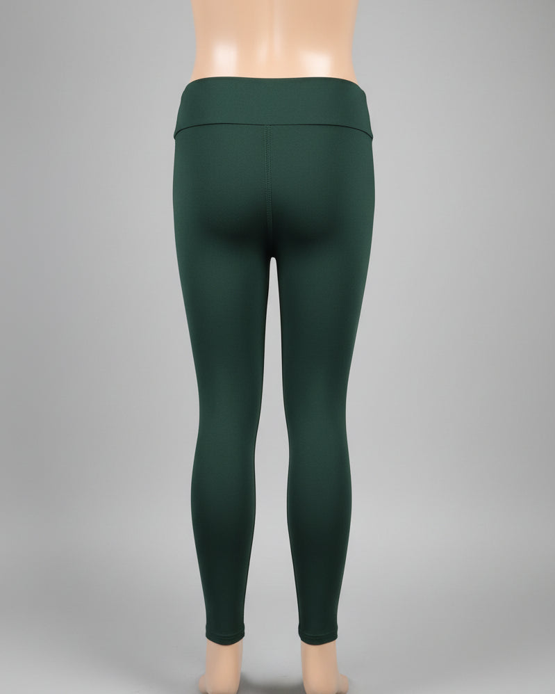 Solid colour, soft, stretch leggings in black, green, navy, grey, orange, pink, fuchsia, purple and more!