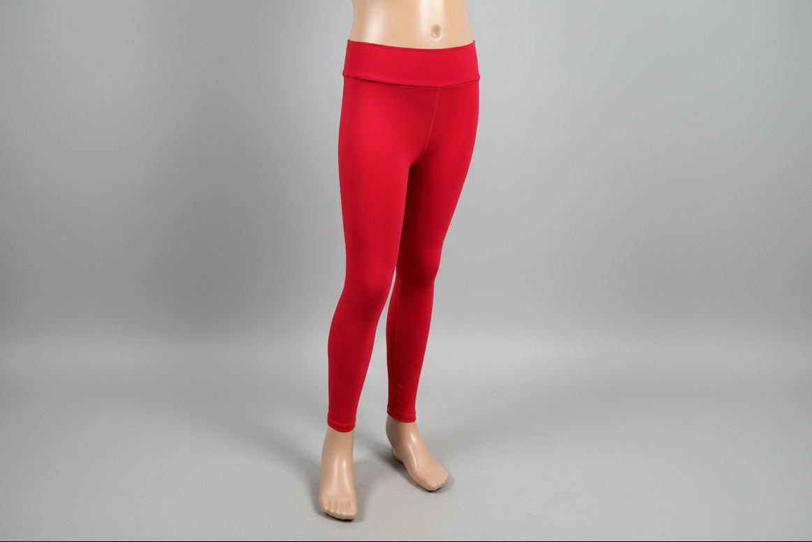 Solid colour, soft, stretch leggings in black, green, navy, grey, orange, pink, fuchsia, purple and more!
