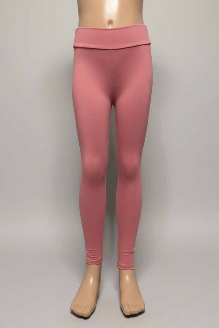 Solid colour, soft, stretch leggings in black, green, navy, grey, orange, pink, fuchsia, purple and more!