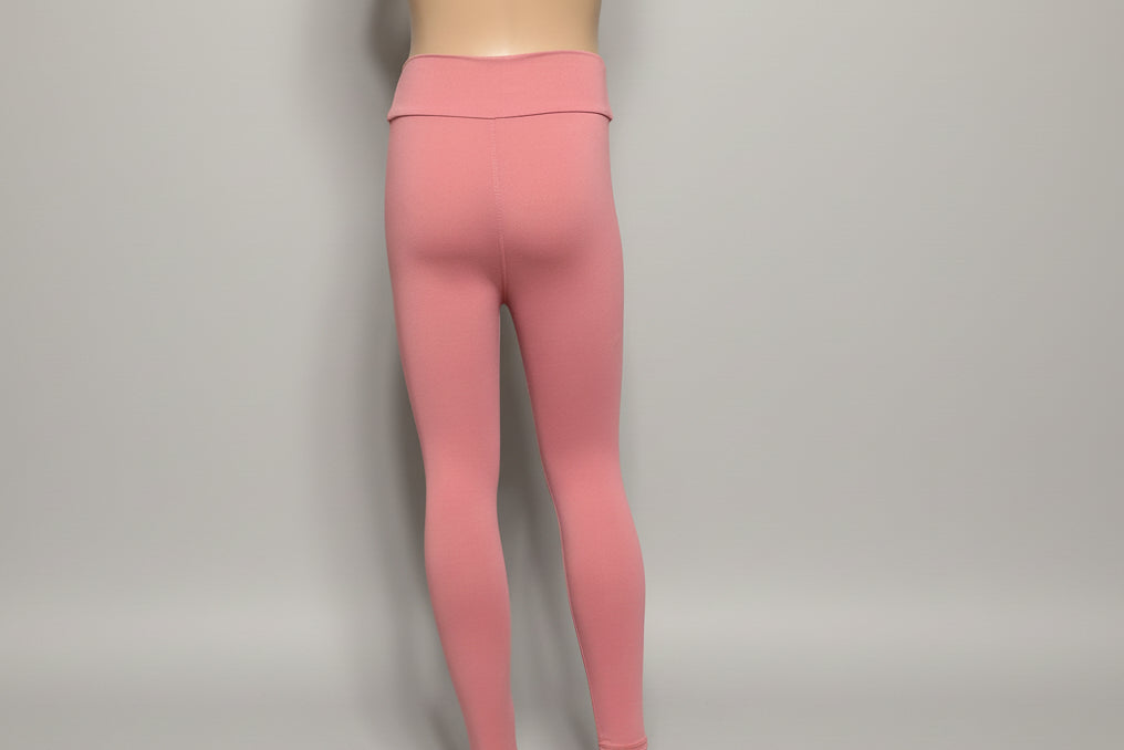 Solid colour, soft, stretch leggings in black, green, navy, grey, orange, pink, fuchsia, purple and more!