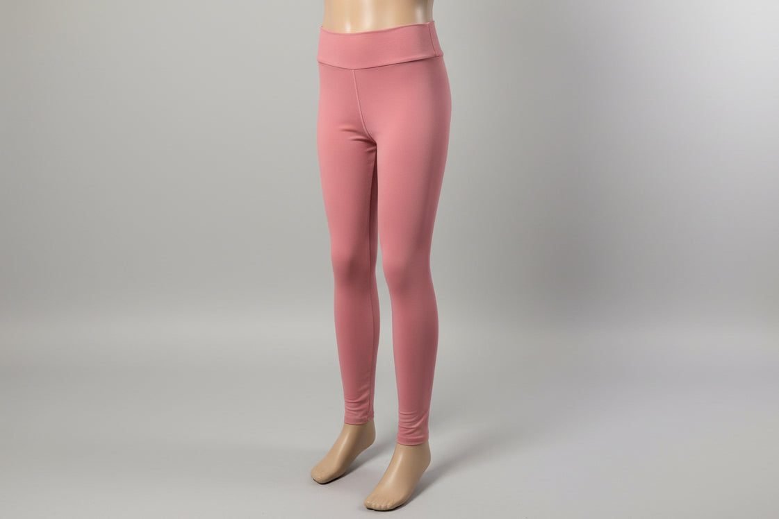 Solid colour, soft, stretch leggings in black, green, navy, grey, orange, pink, fuchsia, purple and more!