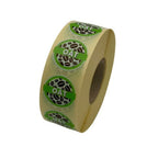 Oat Milk Coffee Shop Barista Labels 20mm 1000 labels per roll CS20OA