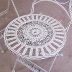 Odal 3 Piece Oval Garden Table and Chairs
