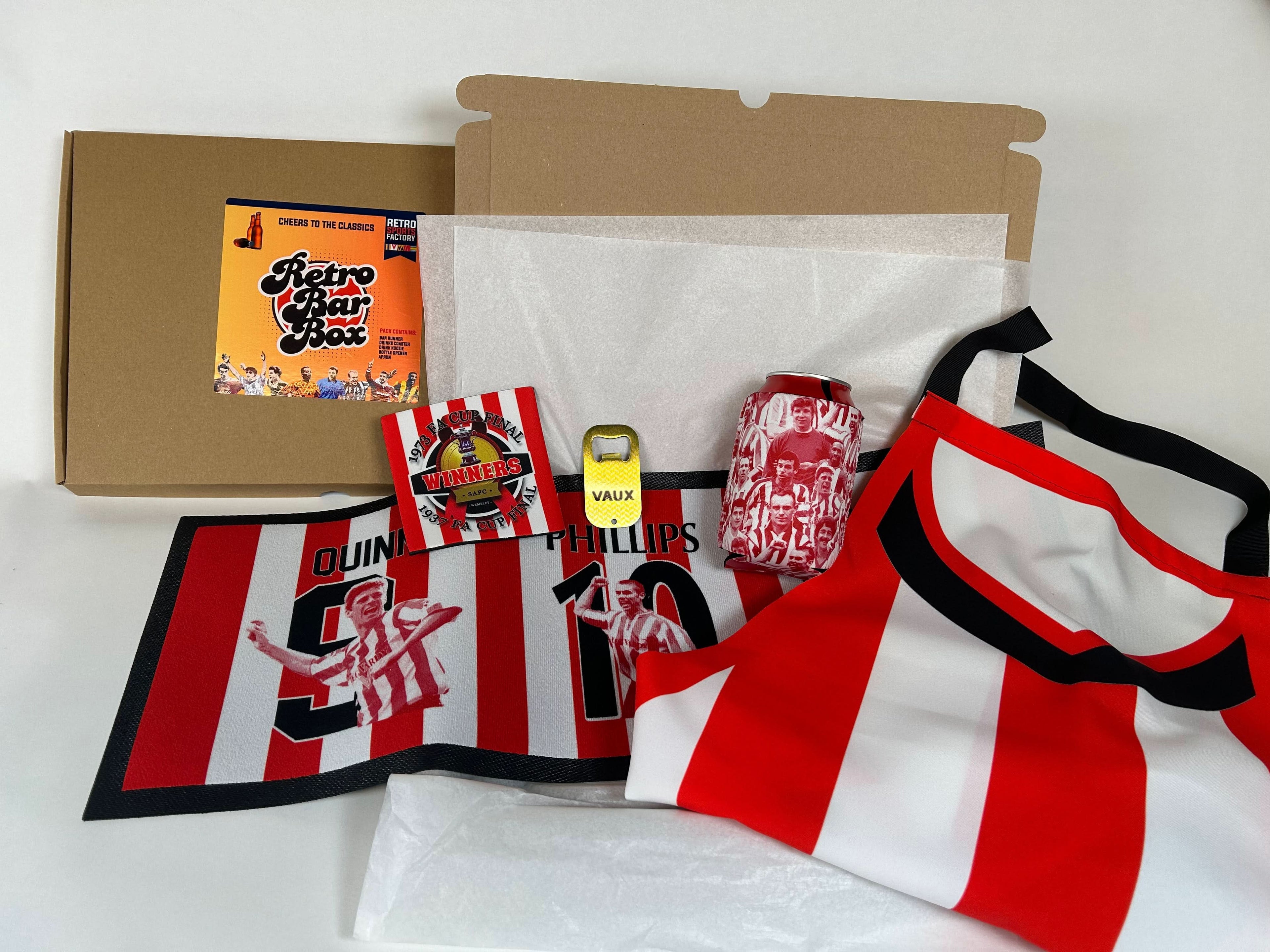 Sunderland Football Father's Day Bar Box | Retro Man Cave Set