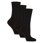 3 Pairs Diabetic Socks with Grips | Extra Wide Non Slip Slipper Socks