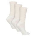 3 Pairs Diabetic Socks with Grips | Extra Wide Non Slip Slipper Socks