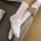 6 Pack Ladies Non Elastic Cotton Diabetic Socks with Seamless Toe