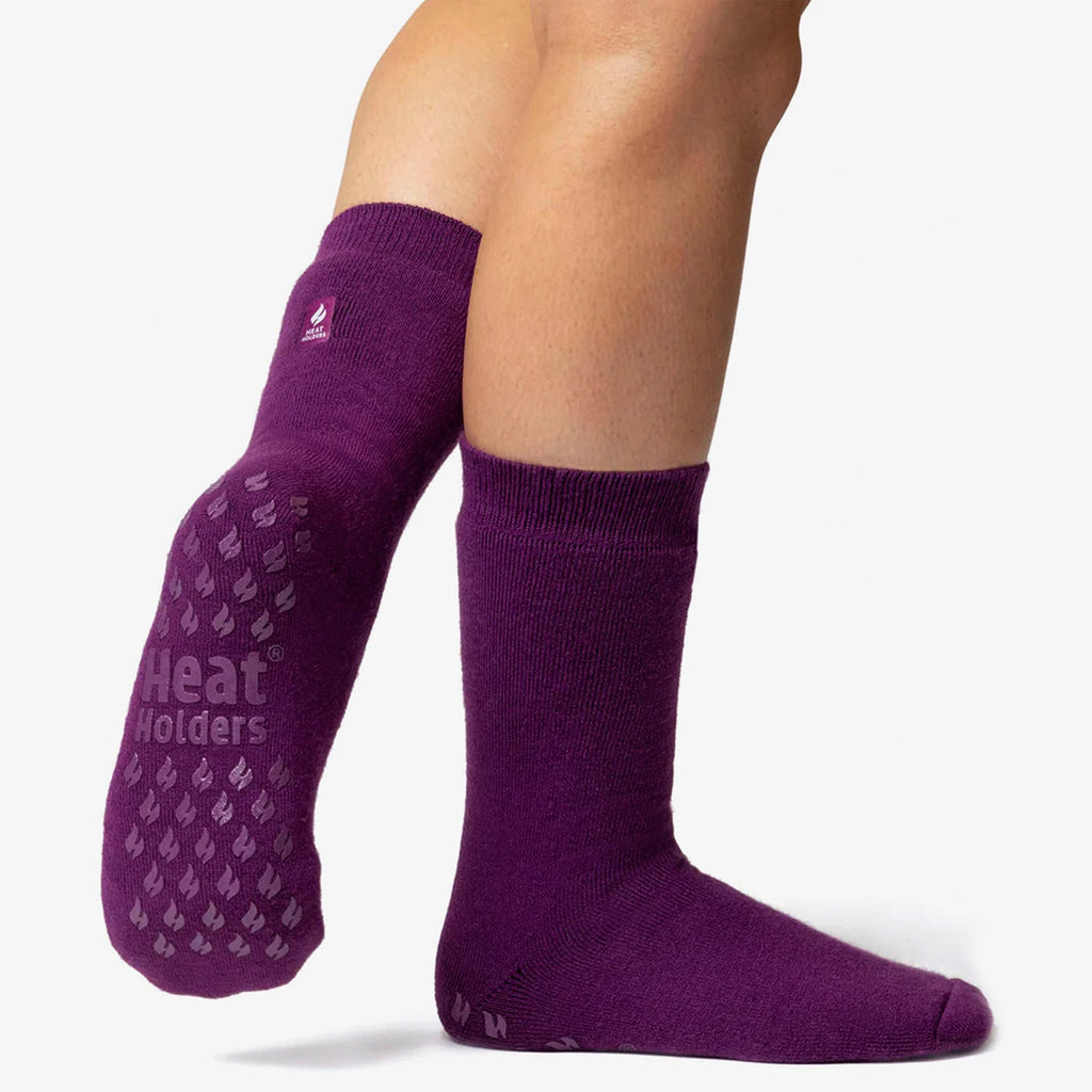 1 Pack Thick 3.1 TOG Non Slip Thermal Slipper Socks for Raynauds