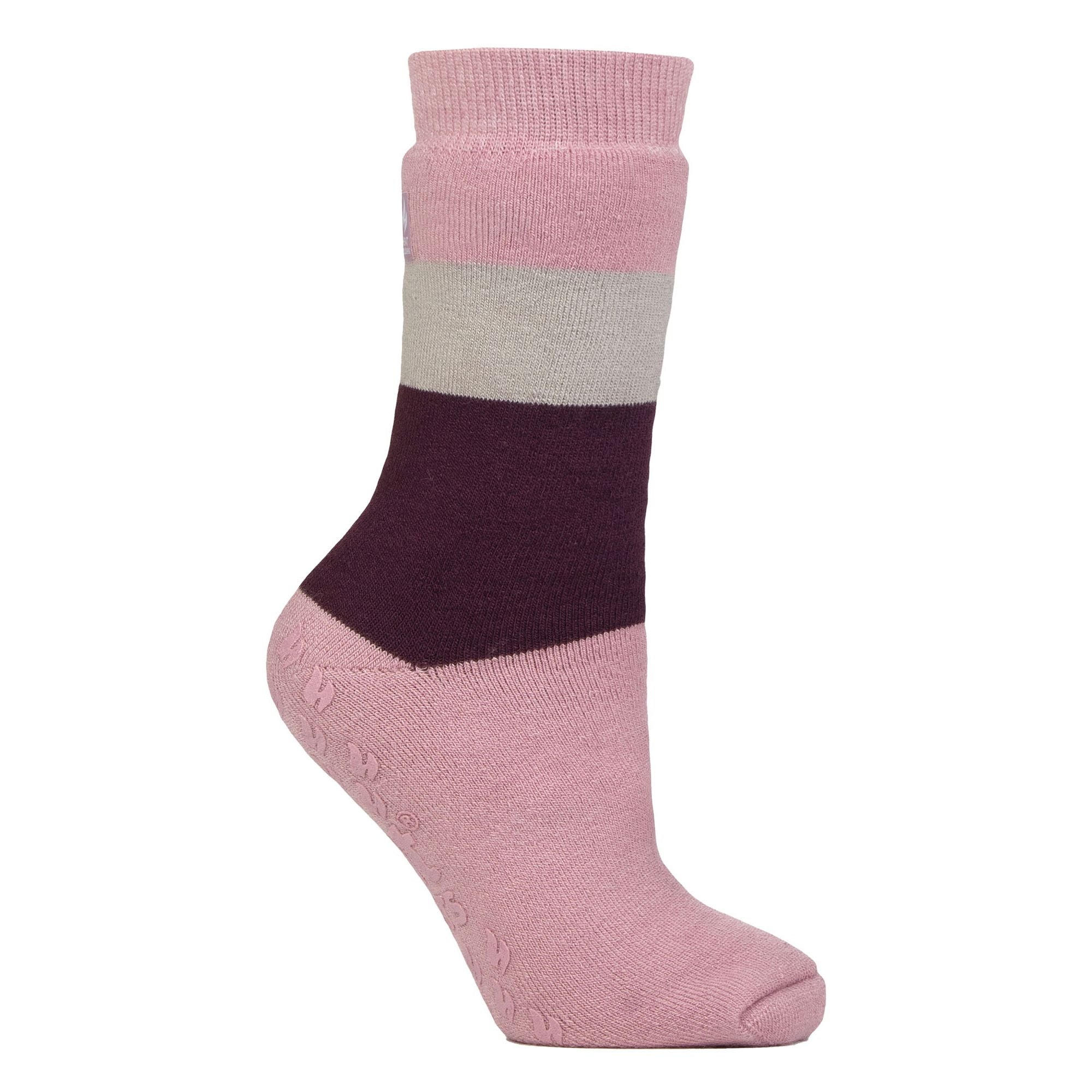 1 Pack Thick 3.1 TOG Non Slip Thermal Slipper Socks for Raynauds