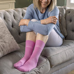 12 Pairs Ladies Diabetic Bamboo Socks | Non Elastic Gentle Grip Top Socks