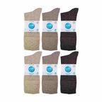 2 Pack Mens Diabetic Bamboo Extra Wide  NON ELASTIC Socks