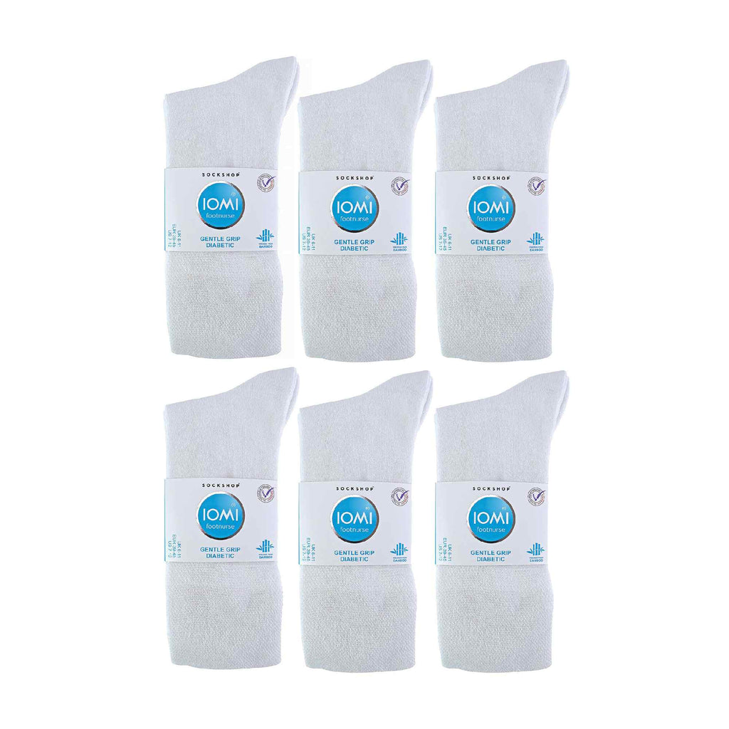 2 Pack Mens Diabetic Bamboo Extra Wide  NON ELASTIC Socks
