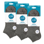 9 Pack Mens Diabetic Trainer Socks | Non Elastic Extra Wide Ankle Socks