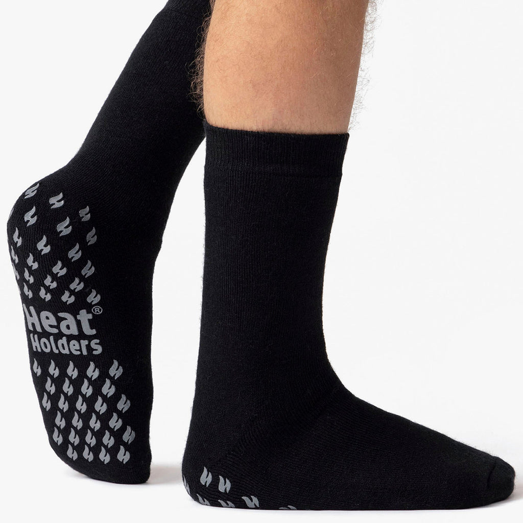 1 Pack Thick 3.1 TOG Non Slip Thermal Slipper Socks for Raynauds
