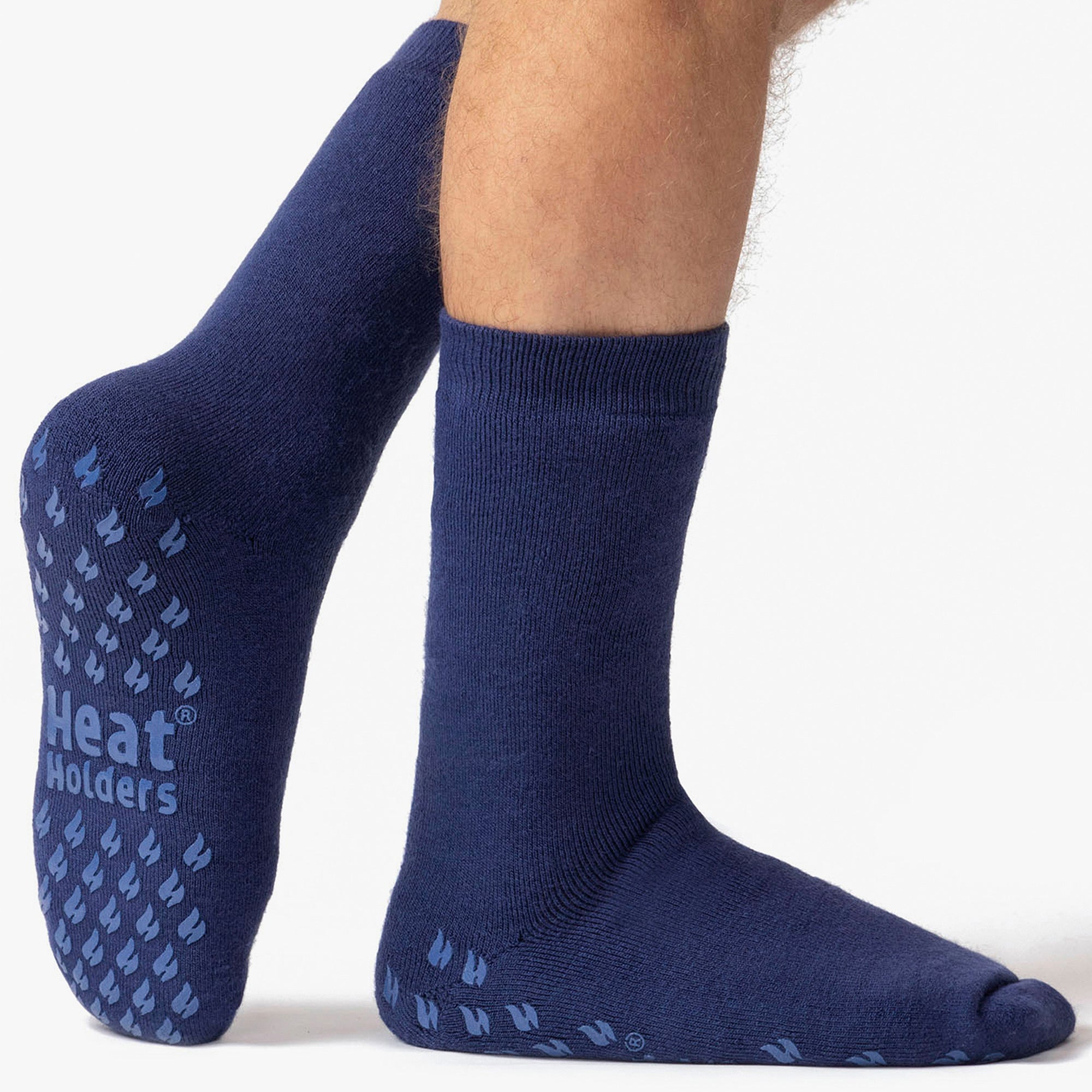 1 Pack Thick 3.1 TOG Non Slip Thermal Slipper Socks for Raynauds