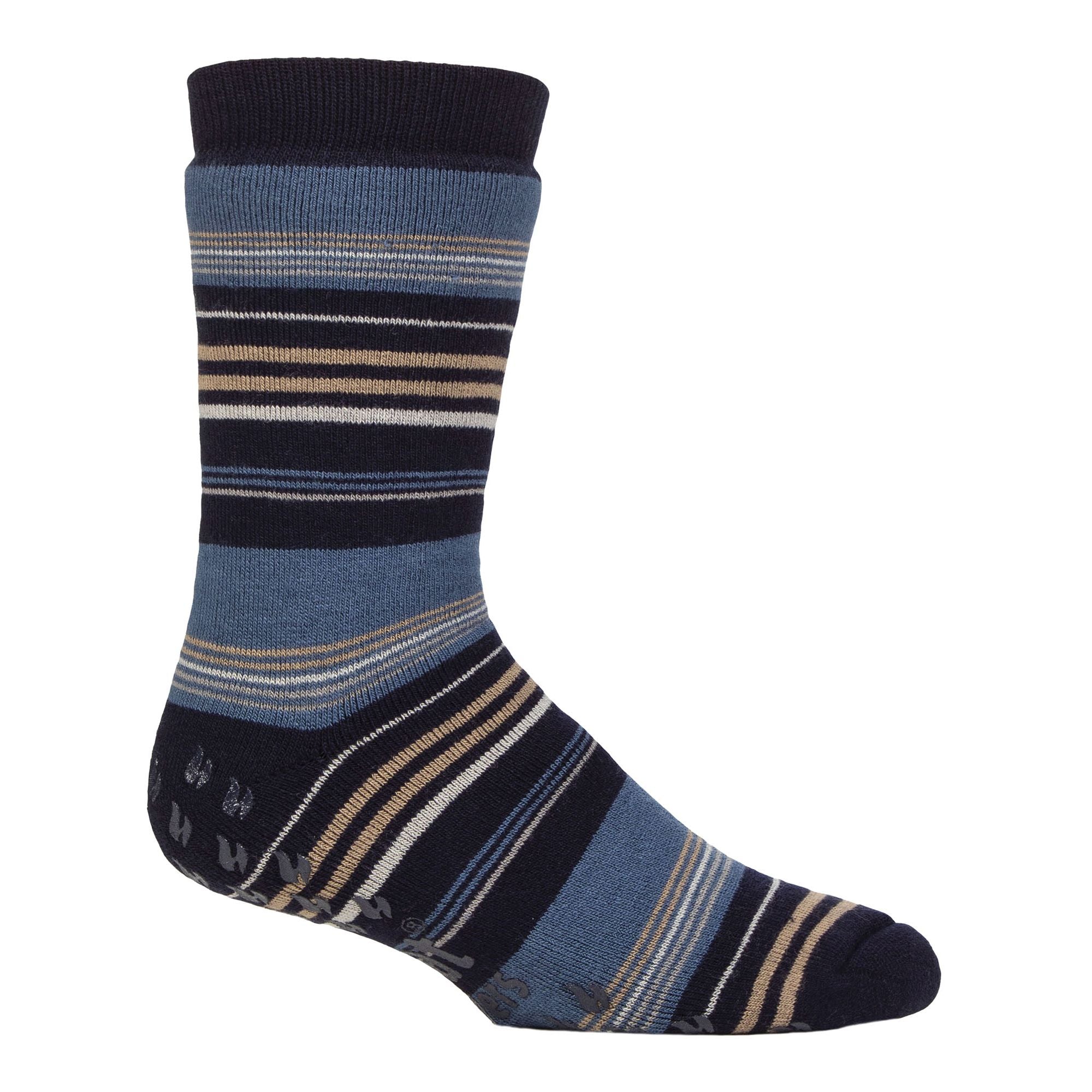 1 Pack Thick 3.1 TOG Non Slip Thermal Slipper Socks for Raynauds