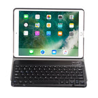 A09 Bluetooth 3.0 Ultra-thin ABS Detachable Bluetooth Keyboard Leather Tablet Case for iPad Air / Pro 10.5 inch (2019), with Holder