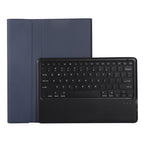 A12B Bluetooth 3.0 Ultra-thin Detachable Bluetooth Keyboard Leather Tablet Case for iPad Air 13 2024 / 2025 / Pro 12.9 inch 2022 / 2021 / 2020 / 2018, with Pen Slot & Holder
