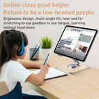 R-JUST T632 Acrylic 360 Degree Rotating Desktop Tablet Stand, T632 Tablet Stand (Transparent)
