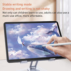 R-JUST T632 Acrylic 360 Degree Rotating Desktop Tablet Stand, T632 Tablet Stand (Transparent)