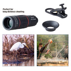 3 in 1 Universal 18X Telephoto Lens + Tripod Mount + Mobile Phone Clip