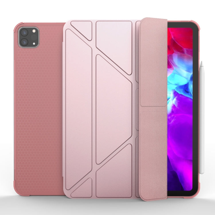 Multi-folding TPU Leather Tablet Case for iPad Pro 11 2022 / 2021 / 2020 / 2018, For iPad Pro 11 2022 / 2021 / 2020 / 2018, For iPad Pro 11 2022 / 2021 / 2020 / 2022, For iPad Pro 11 2022 / 2021 / 2020 / 2021, For iPad Pro 11 2022 / 2021 / 2020 / 2020 ...