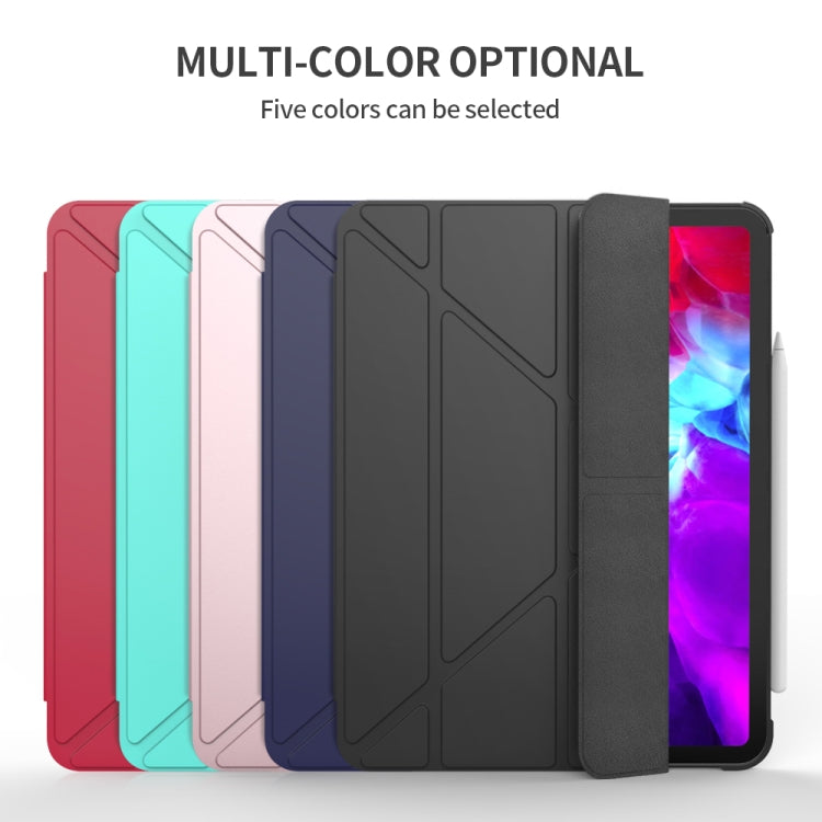 Multi-folding TPU Leather Tablet Case for iPad Pro 11 2022 / 2021 / 2020 / 2018, For iPad Pro 11 2022 / 2021 / 2020 / 2018, For iPad Pro 11 2022 / 2021 / 2020 / 2022, For iPad Pro 11 2022 / 2021 / 2020 / 2021, For iPad Pro 11 2022 / 2021 / 2020 / 2020 ...