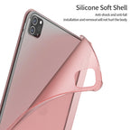 Multi-folding TPU Leather Tablet Case for iPad Pro 11 2022 / 2021 / 2020 / 2018, For iPad Pro 11 2022 / 2021 / 2020 / 2018, For iPad Pro 11 2022 / 2021 / 2020 / 2022, For iPad Pro 11 2022 / 2021 / 2020 / 2021, For iPad Pro 11 2022 / 2021 / 2020 / 2020 ...