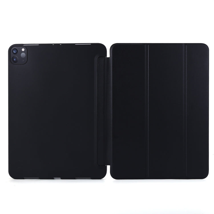 For iPad Pro 11 (2020) PC + PU Leather Tablet Case with Three-folding Holder
