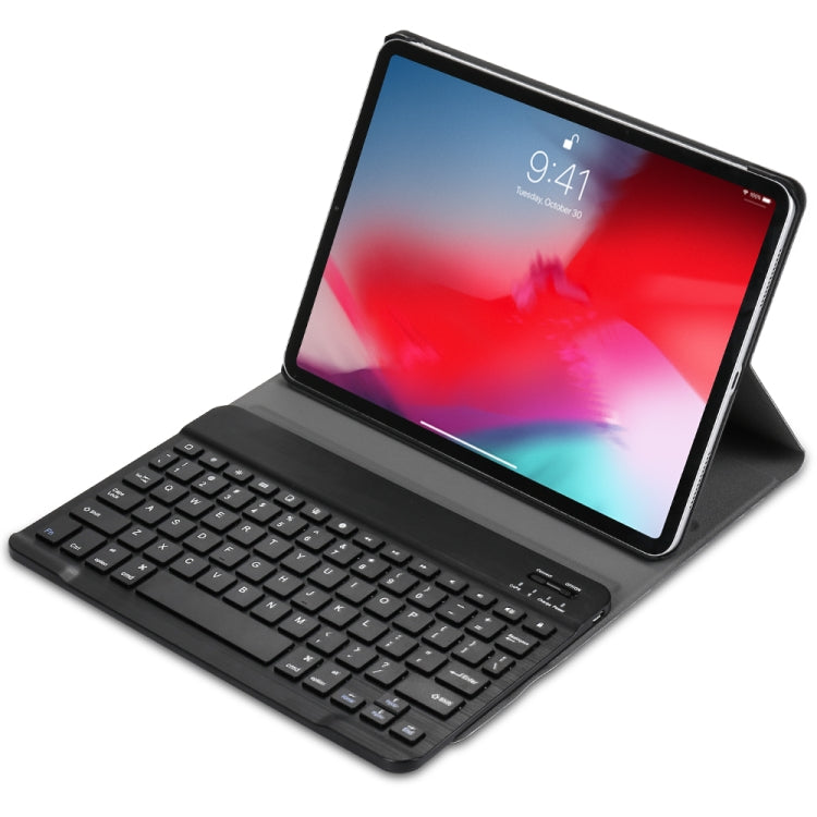 A11 Bluetooth 3.0 Ultra-thin ABS Detachable Bluetooth Keyboard Leather Tablet Case with Holder for iPad Pro 11 2022 / 2021 / Air 5 / Air 4, For iPad Pro 11 2022 / 2021 / Air 5 / Air 4