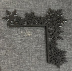 3D Printed Snowflake Light Switch Frame | Christmas Home Decor | Festive Wall Decoration | Winter Room Accent