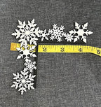 3D Printed Snowflake Light Switch Frame | Christmas Home Decor | Festive Wall Decoration | Winter Room Accent