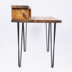 Industrial Hairpin Desk - Handmade Wood & Steel Table for Home Office