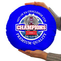 Ipswich FA Cup - Football Legends - Circle Cushion 14"