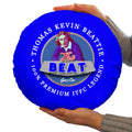 Ipswich Kevin Beattie - Football Legends - Circle Cushion 14"