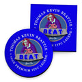 Ipswich Kevin Beattie - Football Coaster - Square Or Circle