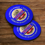 Ipswich Tractor Boy - Football Coaster - Square Or Circle
