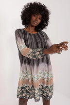 Italy Moda Colorful Printed Daydress
