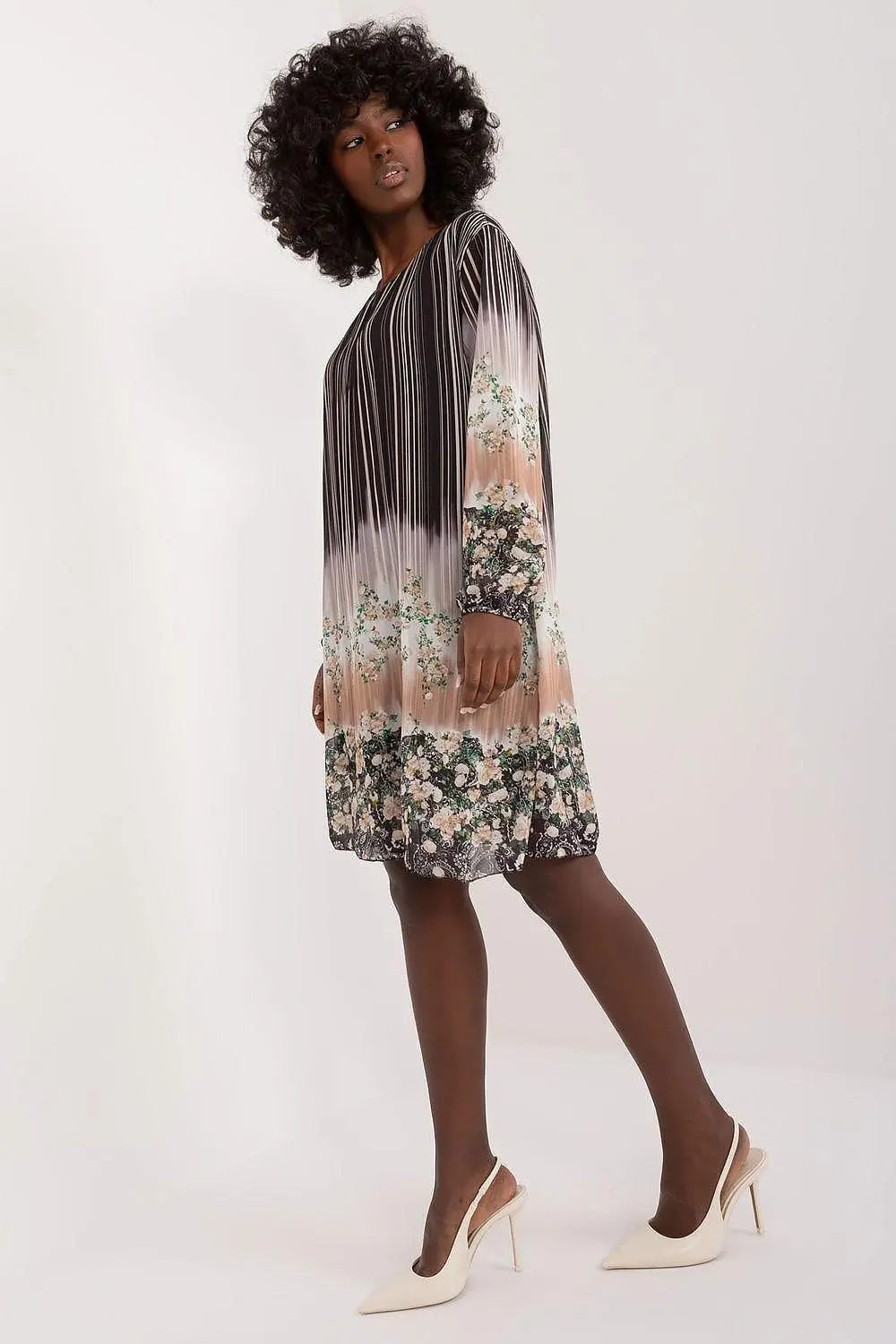 Italy Moda Colorful Printed Daydress