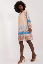 Italy Moda Colorful Printed Daydress