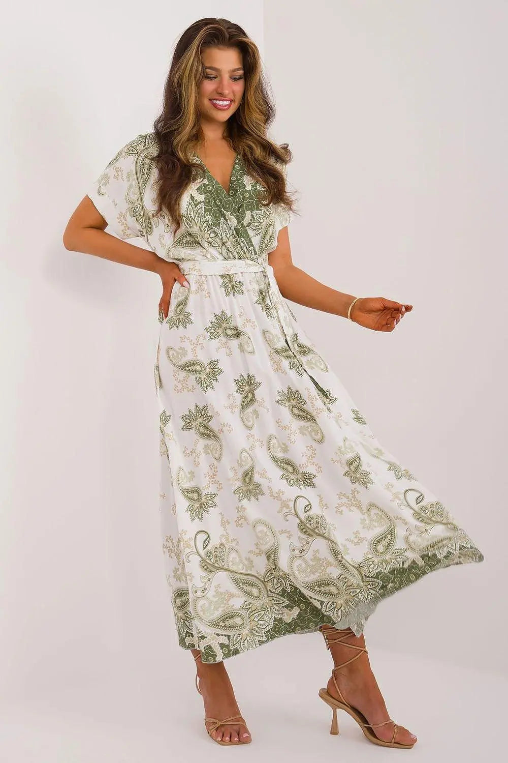 Italy Moda boho-style summer dress