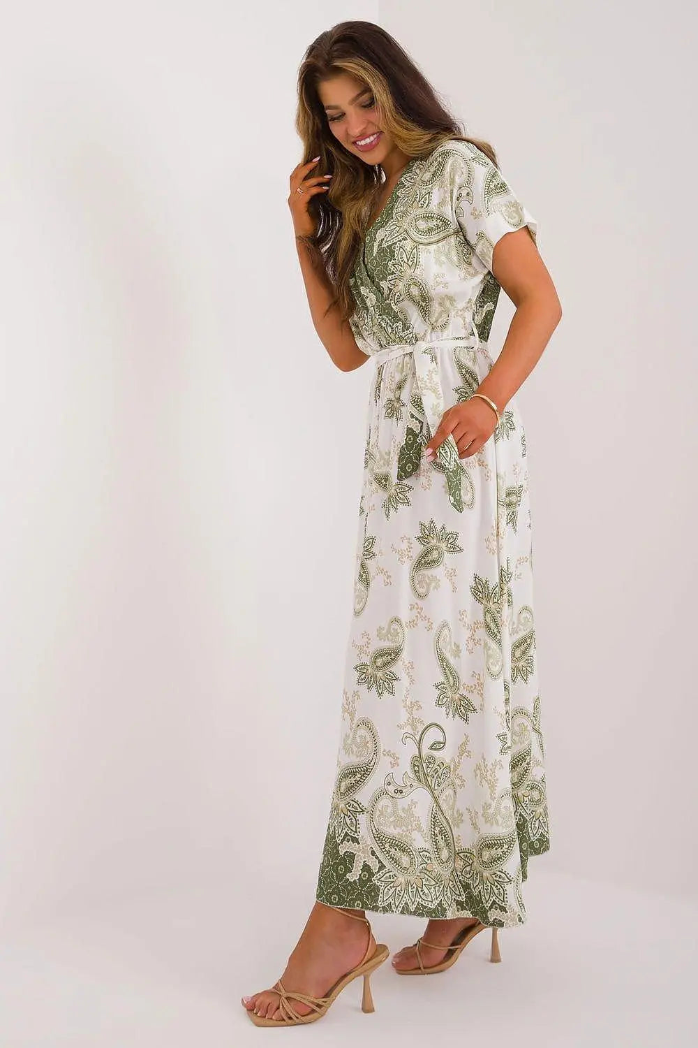 Italy Moda boho-style summer dress