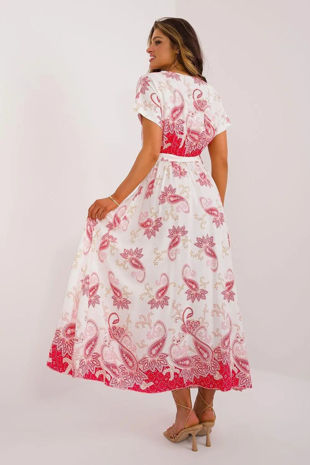 Italy Moda boho-style summer dress