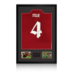 Maro Itoje Signed British & Irish Lions 2025 Shirt Premium Frame